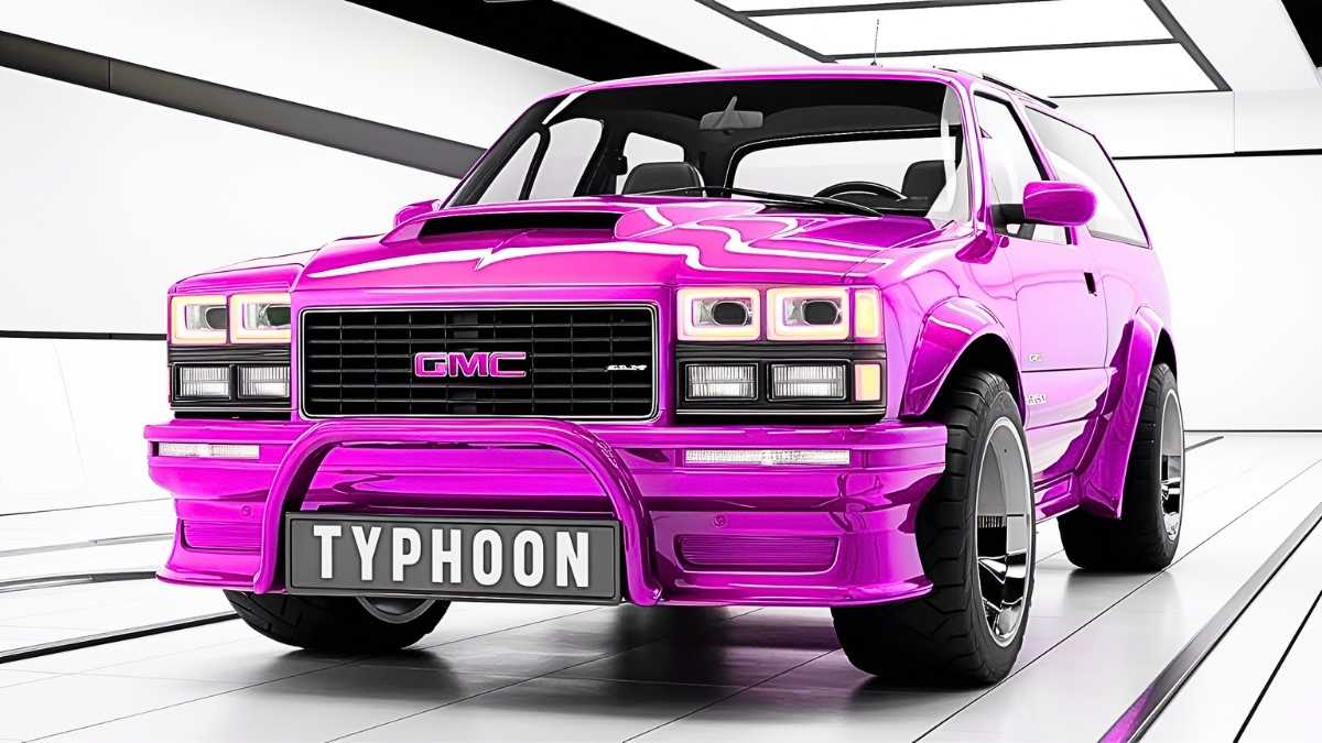2026 GMC Typhoon Returns The High Performance SUV Makes a Powerful Comeback