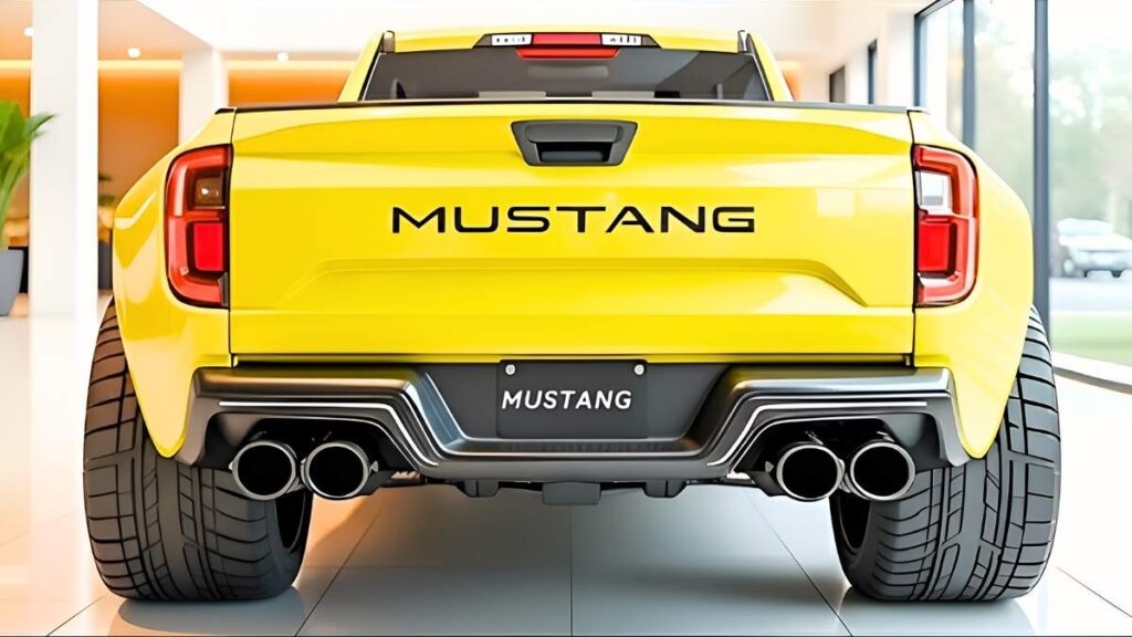 2026 Ford Mustang Pickup Breakdown Muscle Car Performance in a Pickup Package